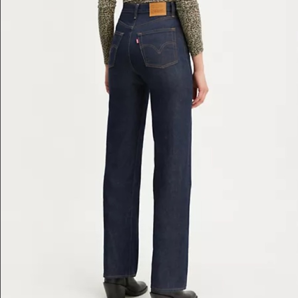Levi’s Ribcage Strait - Raw Indigo